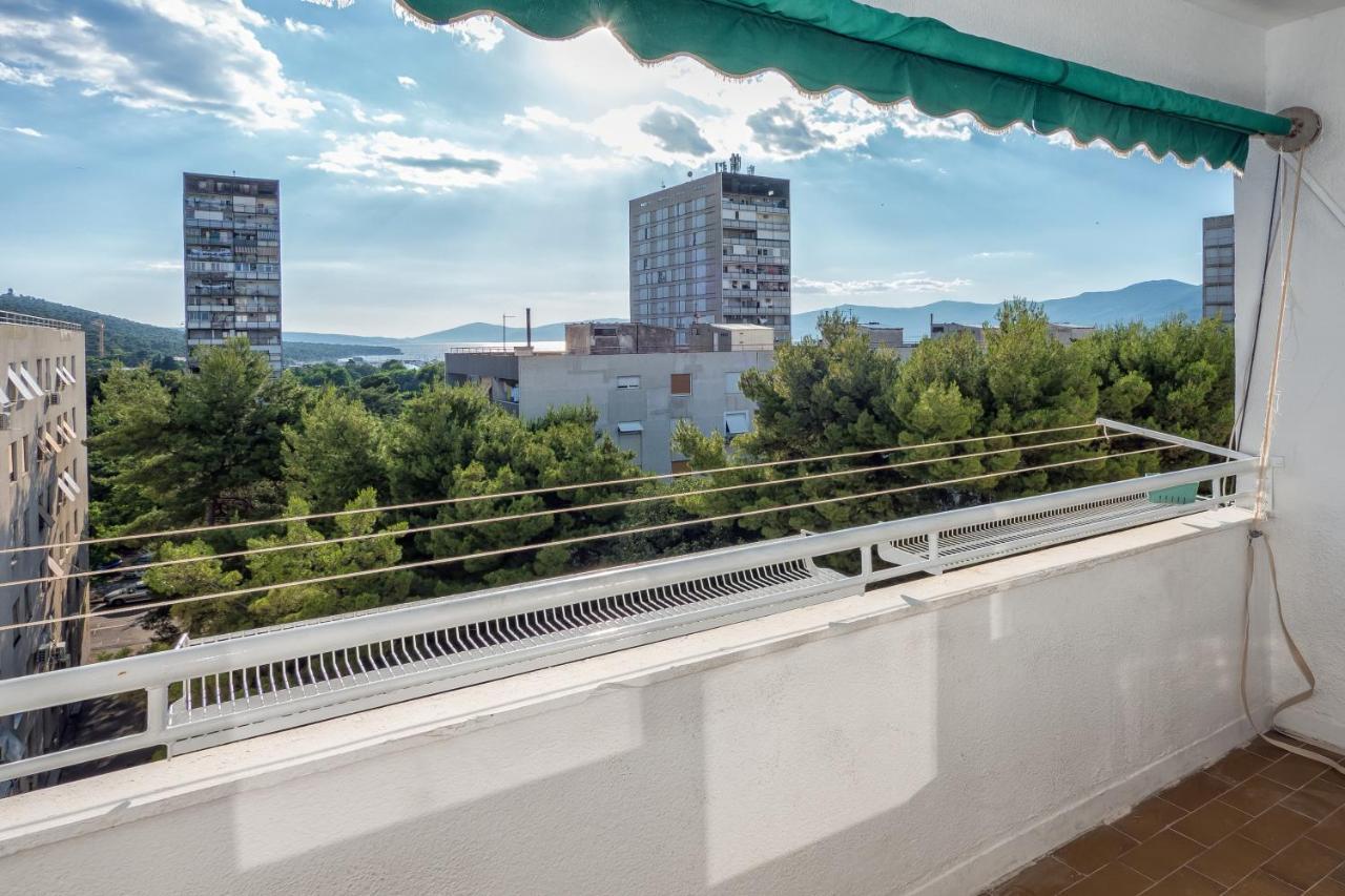 3-Bedroom Sea View Apartment - Balcony, Elevator - Spinut, Split Buitenkant foto