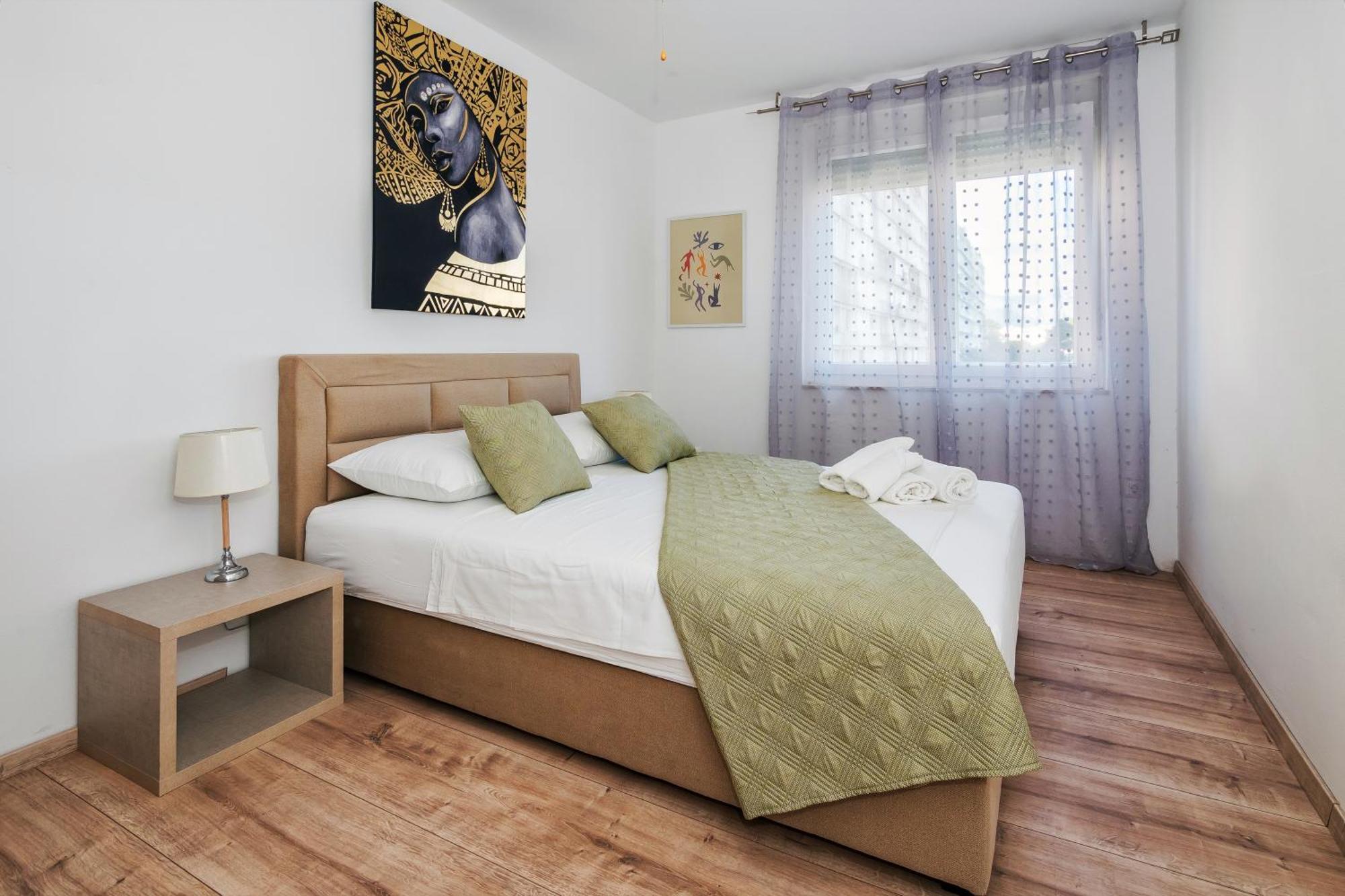 3-Bedroom Sea View Apartment - Balcony, Elevator - Spinut, Split Buitenkant foto