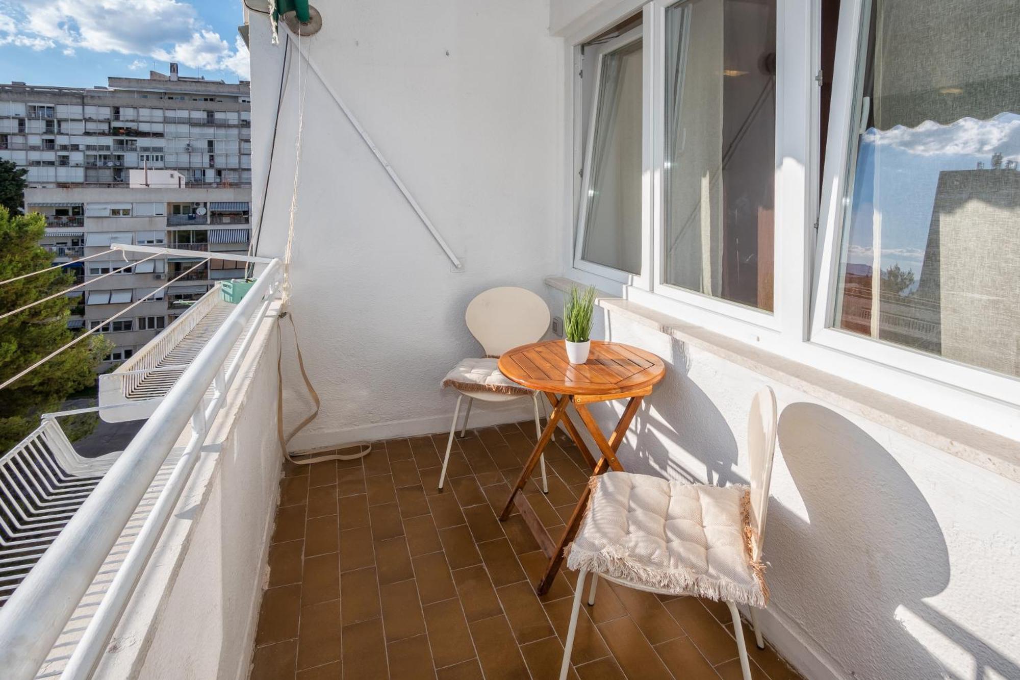 3-Bedroom Sea View Apartment - Balcony, Elevator - Spinut, Split Buitenkant foto